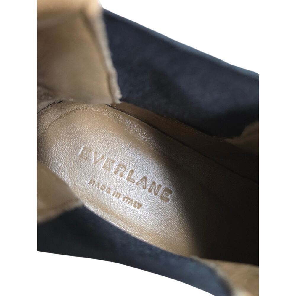 Everlane Ivory Leather Crepe Sole Ankle Booties Size 6 - Picture 8 of 10